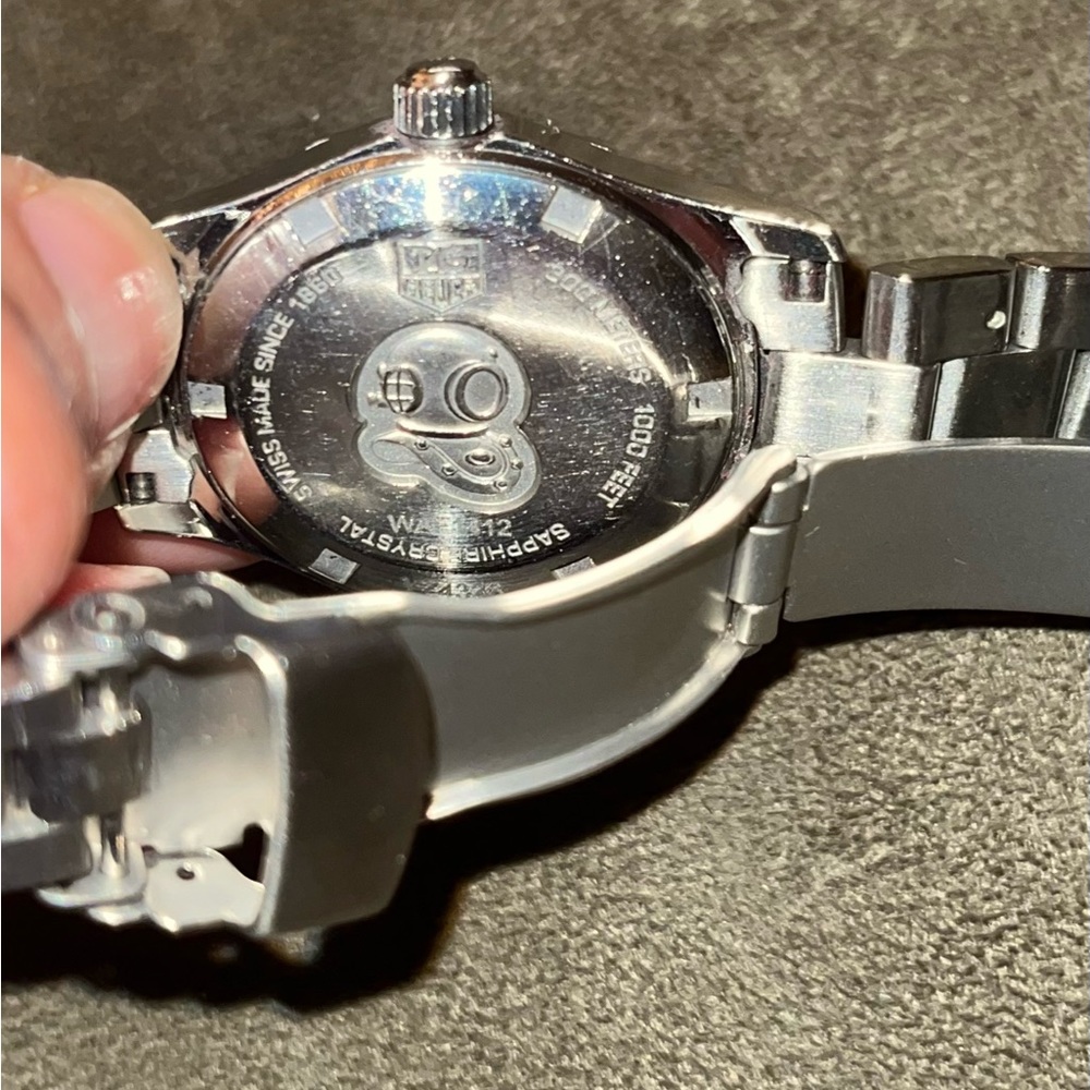 Women’s Tag Heuer Aquaracer 300Meter Saphire Crystal 1000Feet New Battery EUC - Picture 5 of 9